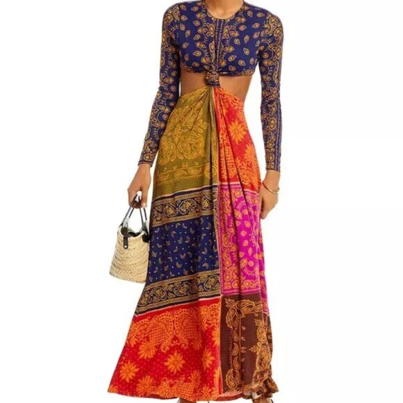 FARM Rio Multicolor Maxi Dress - Picture 7 of 14